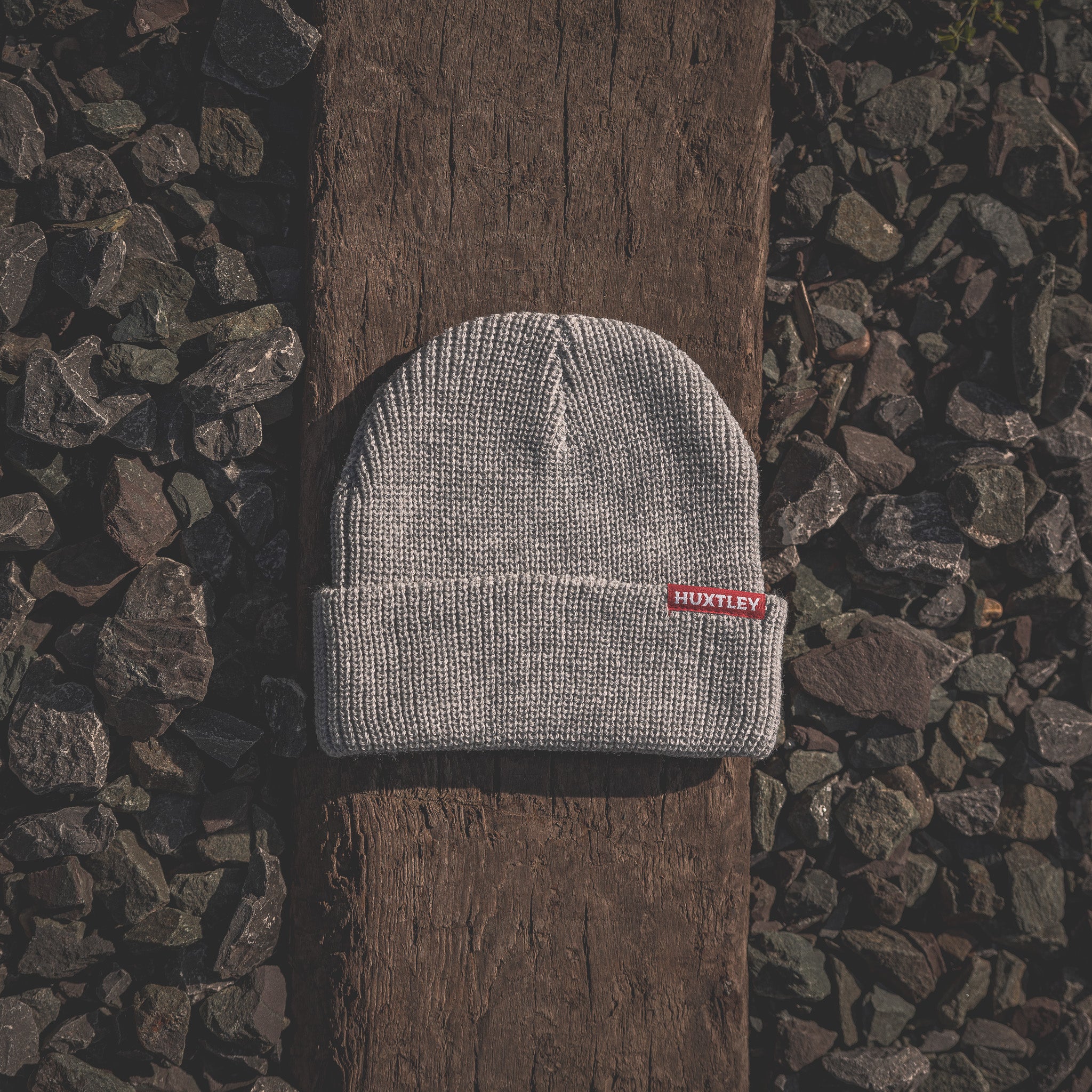 Fisherman Beanie Smoke Red Huxtley