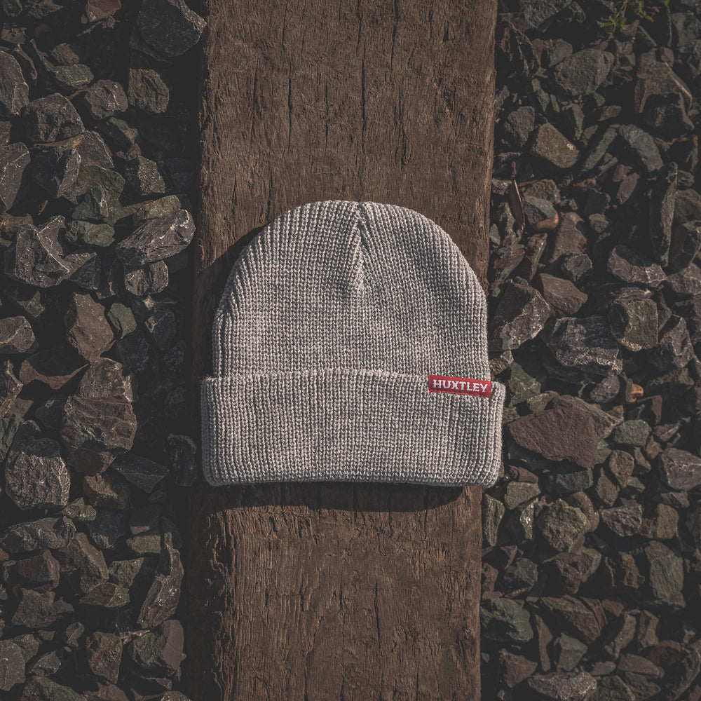 Fisherman Beanie Smoke/ Red