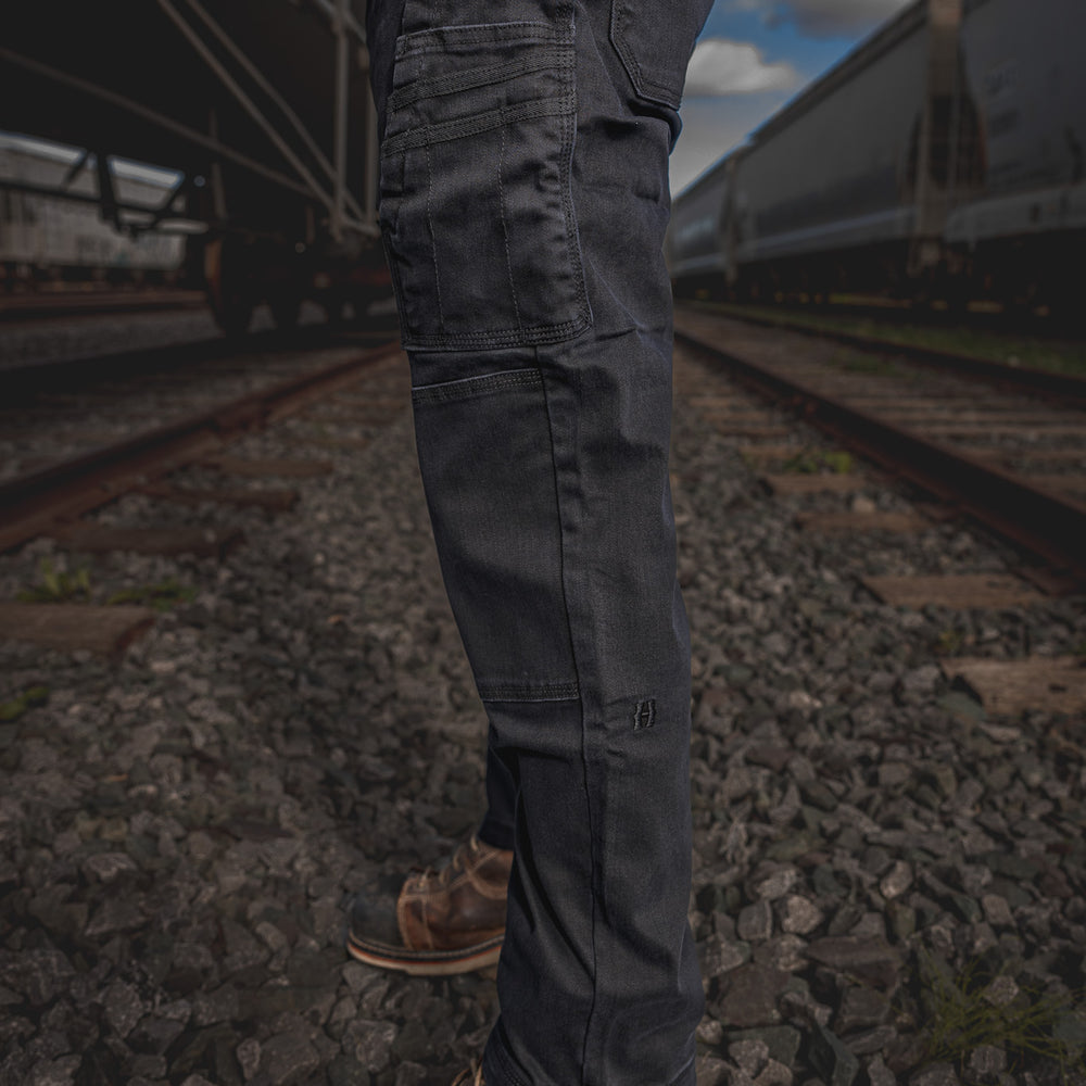 
                  
                    RX-1 Relaxed Work Jeans Blackout
                  
                