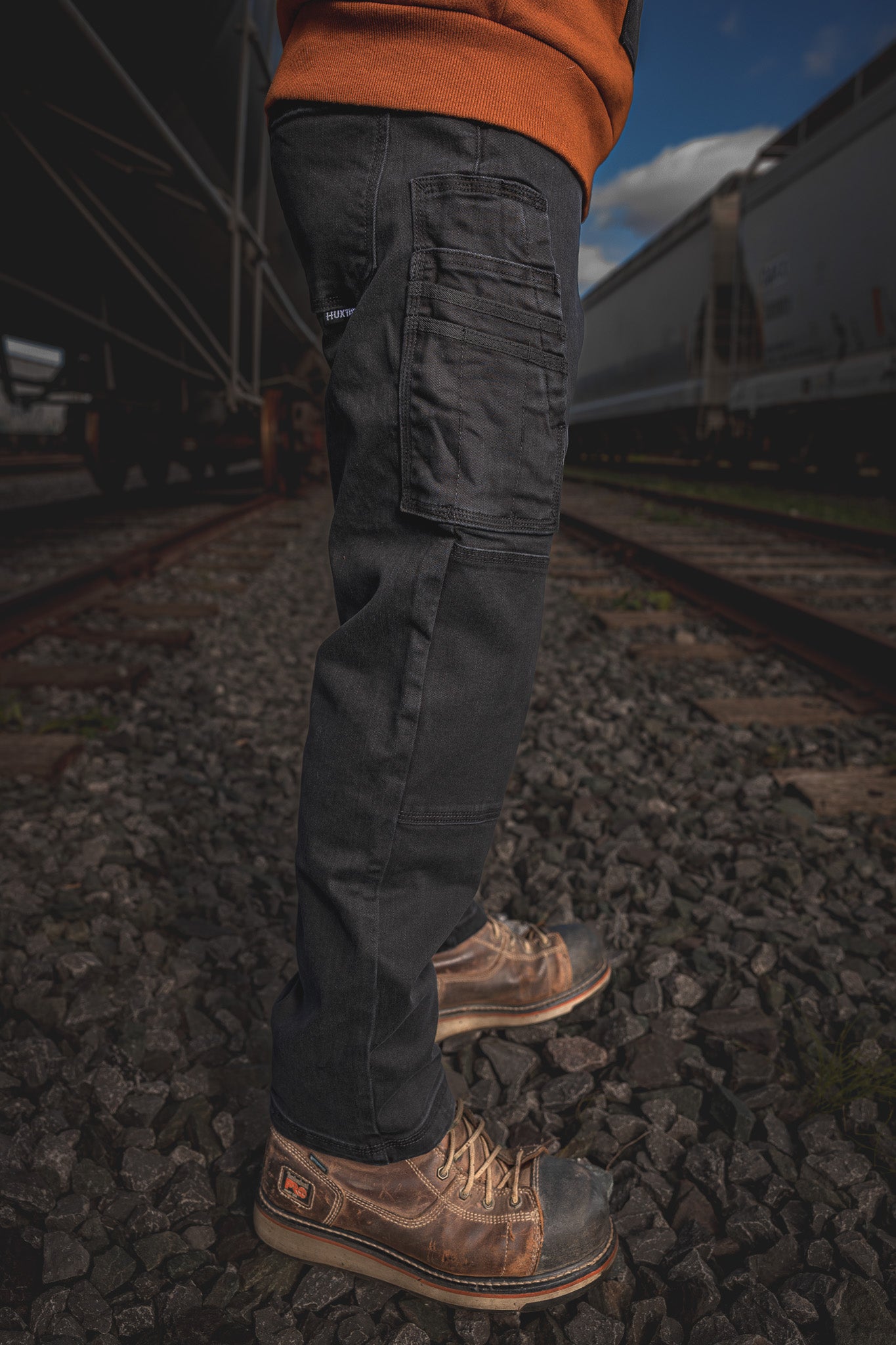 
                  
                    RX-1 Relaxed Work Jeans Blackout
                  
                