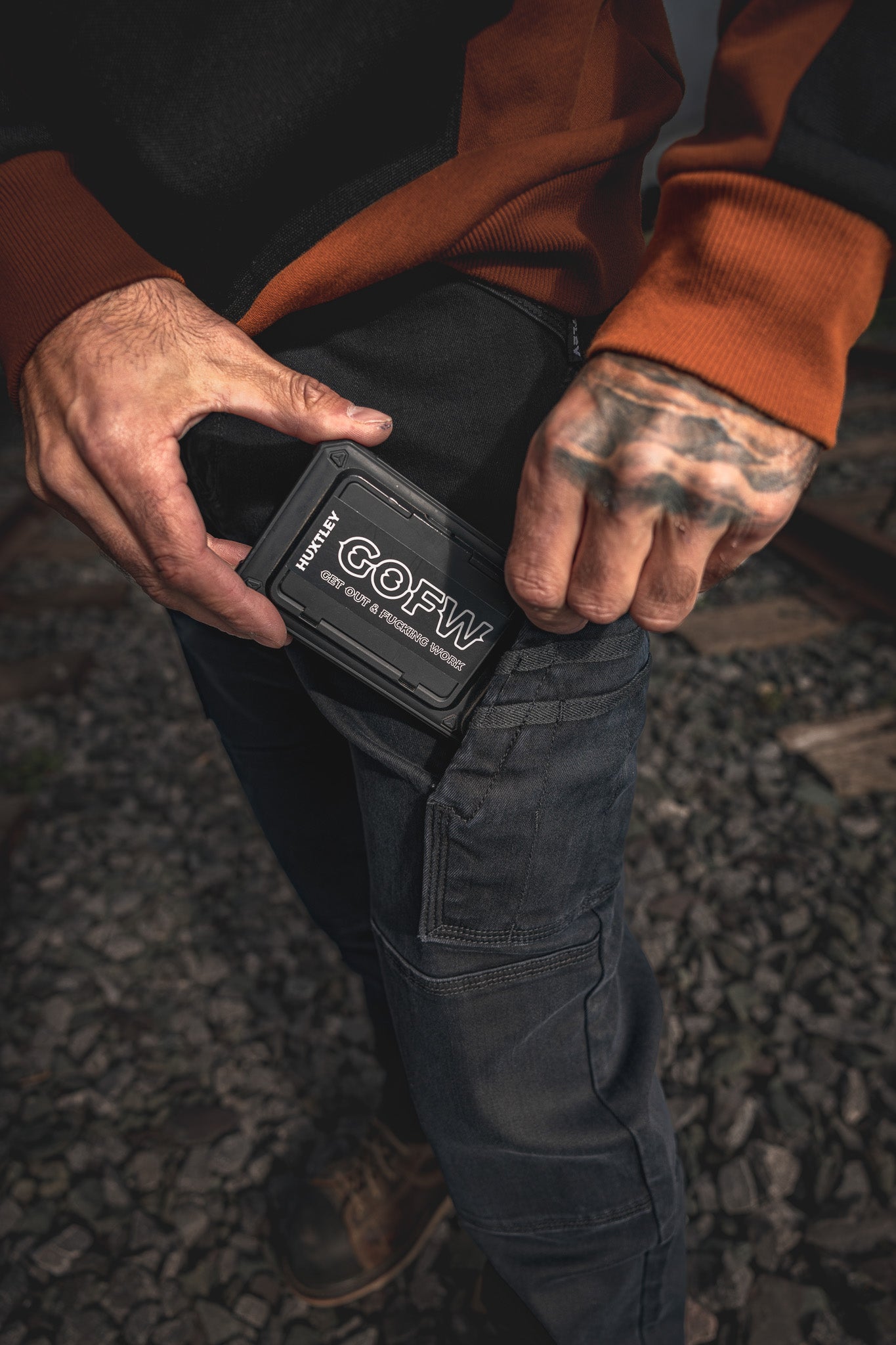 
                  
                    RX-1 Relaxed Work Jeans Blackout
                  
                