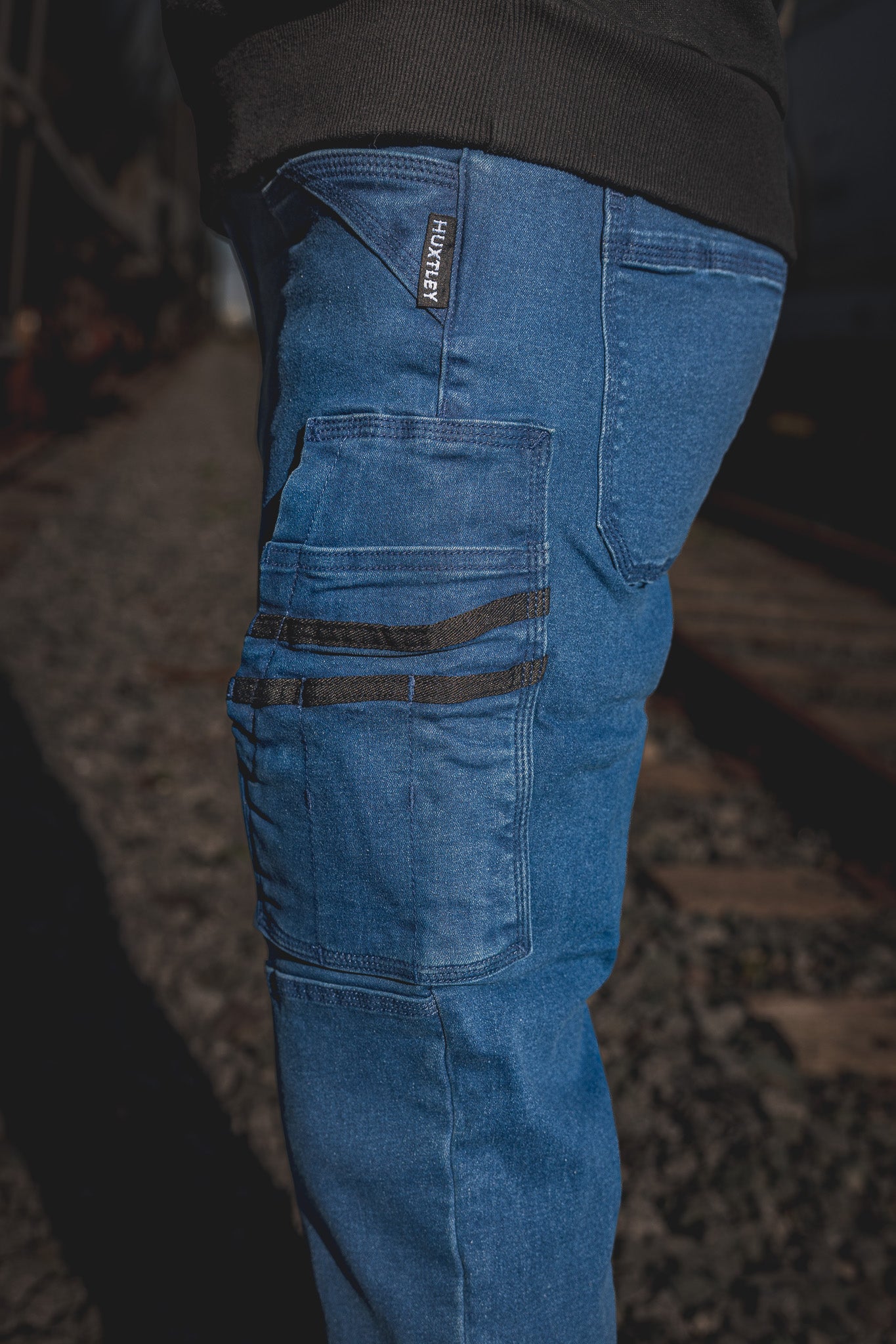 
                  
                    RX-1 Relaxed Work Jeans Force Blue
                  
                