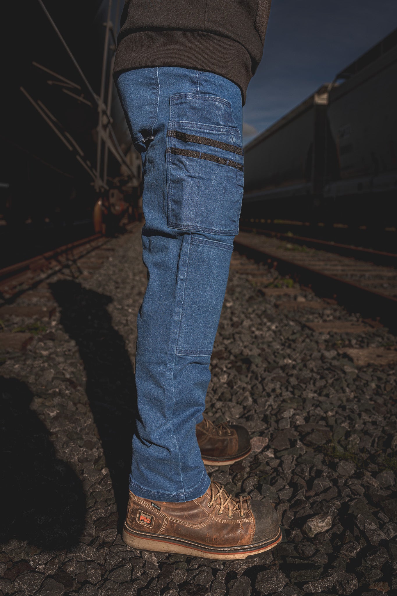 
                  
                    RX-1 Relaxed Work Jeans Force Blue
                  
                