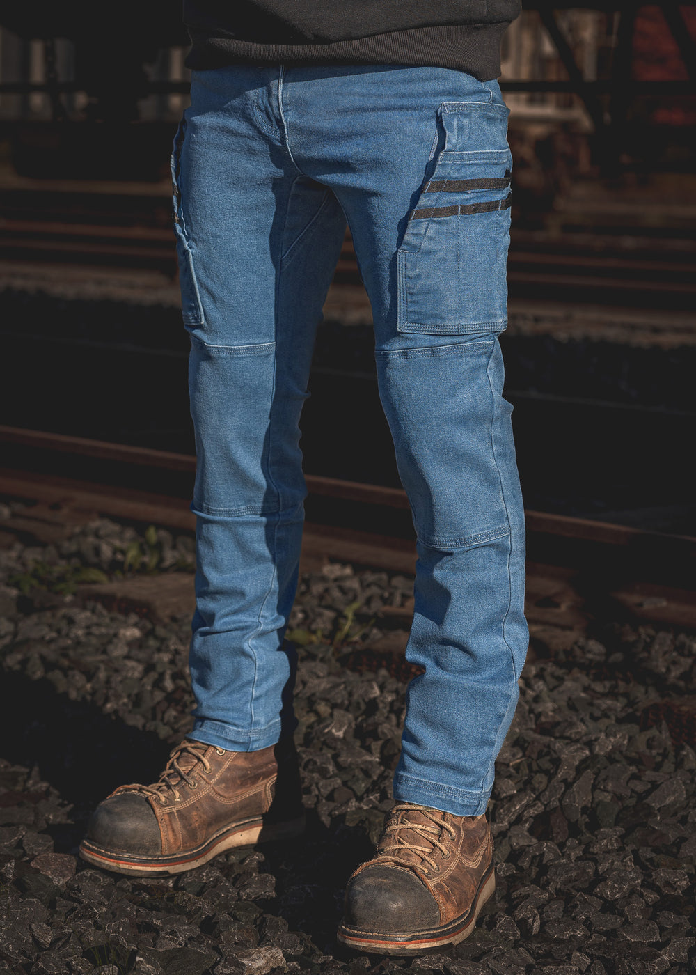 FX-1 Slim Work Jeans Classic Blue