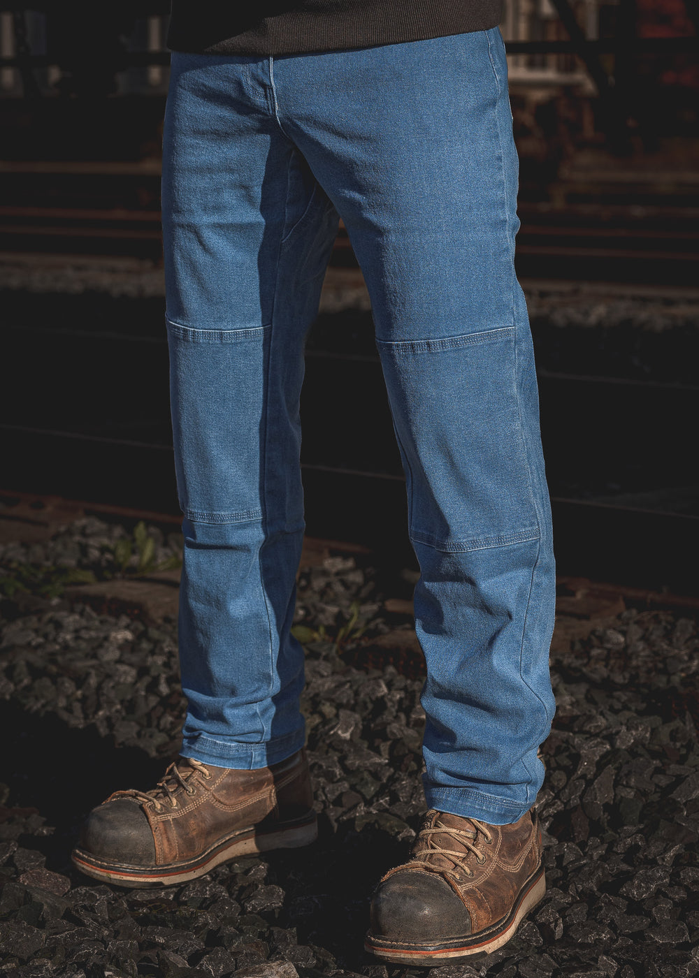 RX-1 Relaxed Flex Jeans Classic Blue