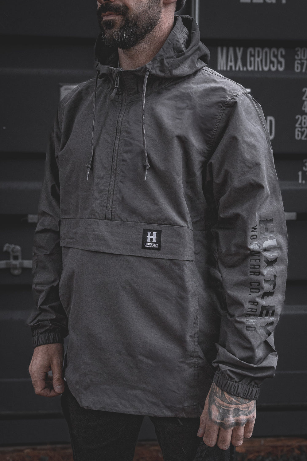 AK-245 Waterproof Anorak Gunmetal