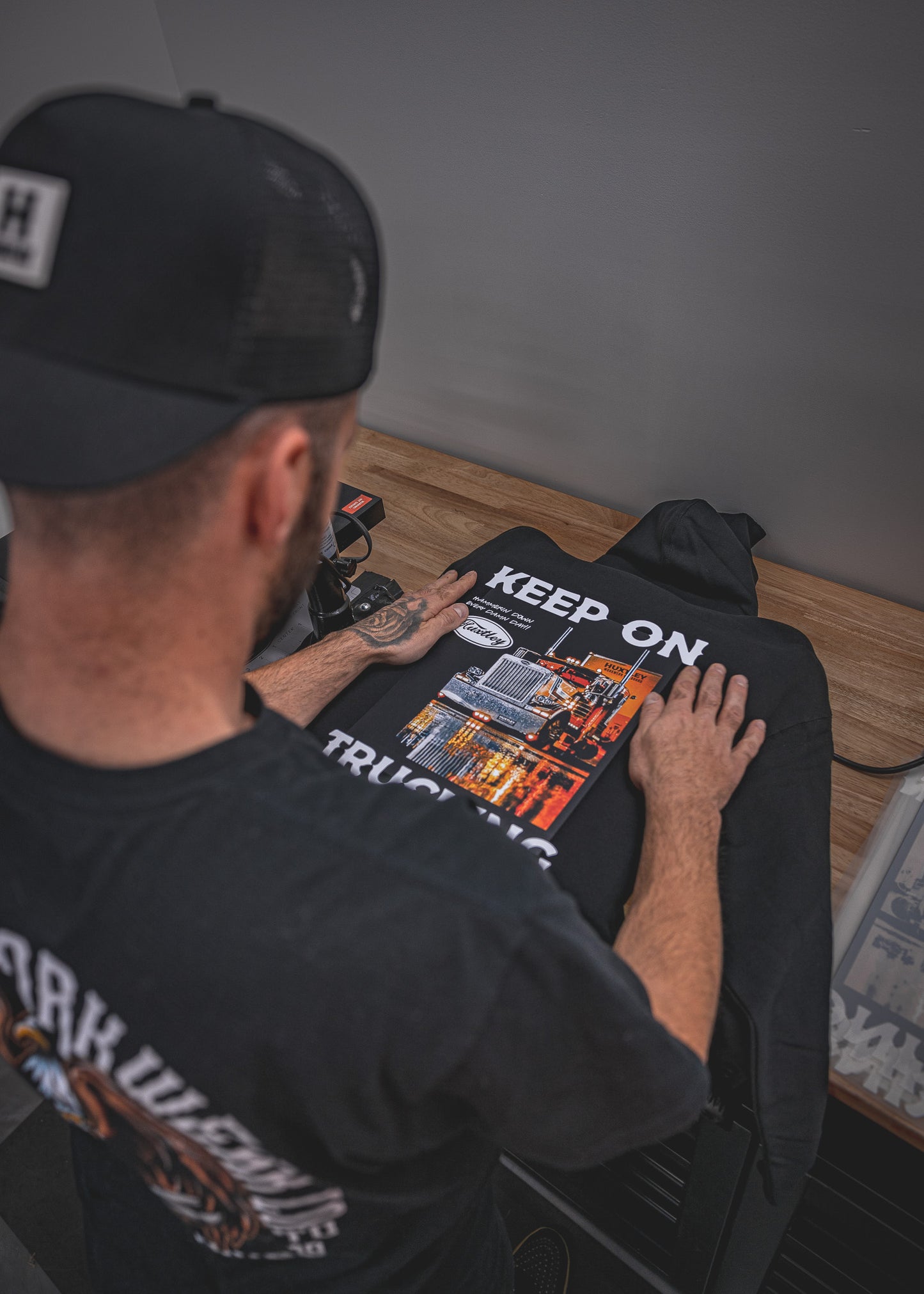 
                  
                    HX-891 "Keep On Trucking" Tee
                  
                