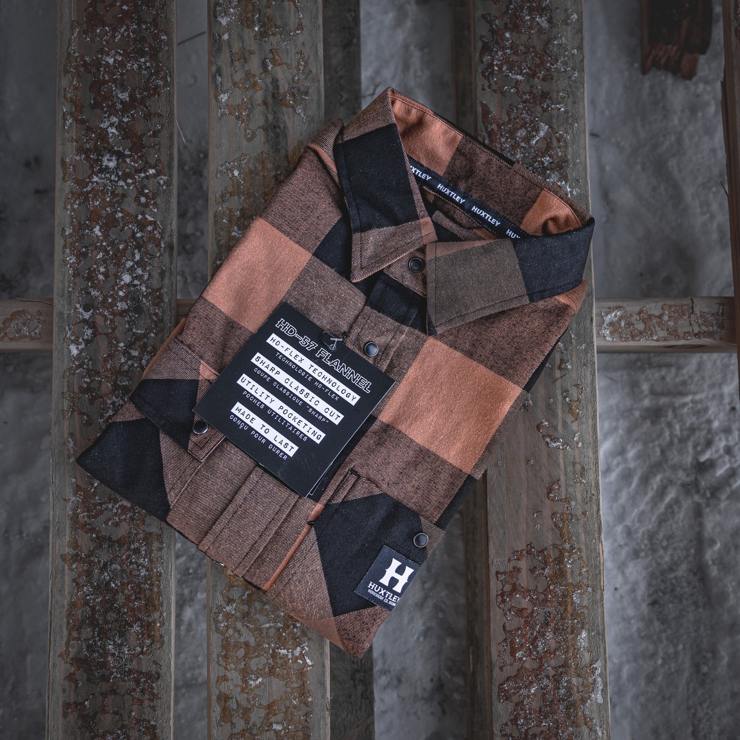 
                  
                    HD-57 Flex Flannel Whiskey/ Black
                  
                