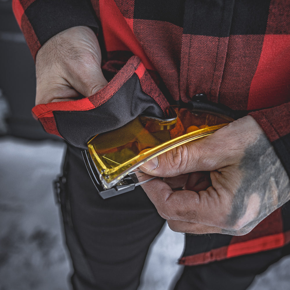 
                  
                    HD-57 Flex Flannel Vintage Red/ Black
                  
                