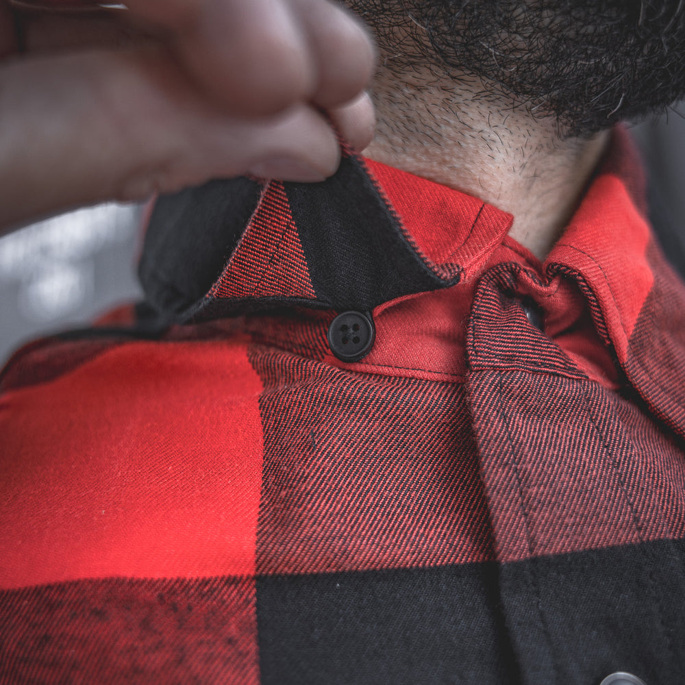 
                  
                    HD-57 Flex Flannel Vintage Red/ Black
                  
                