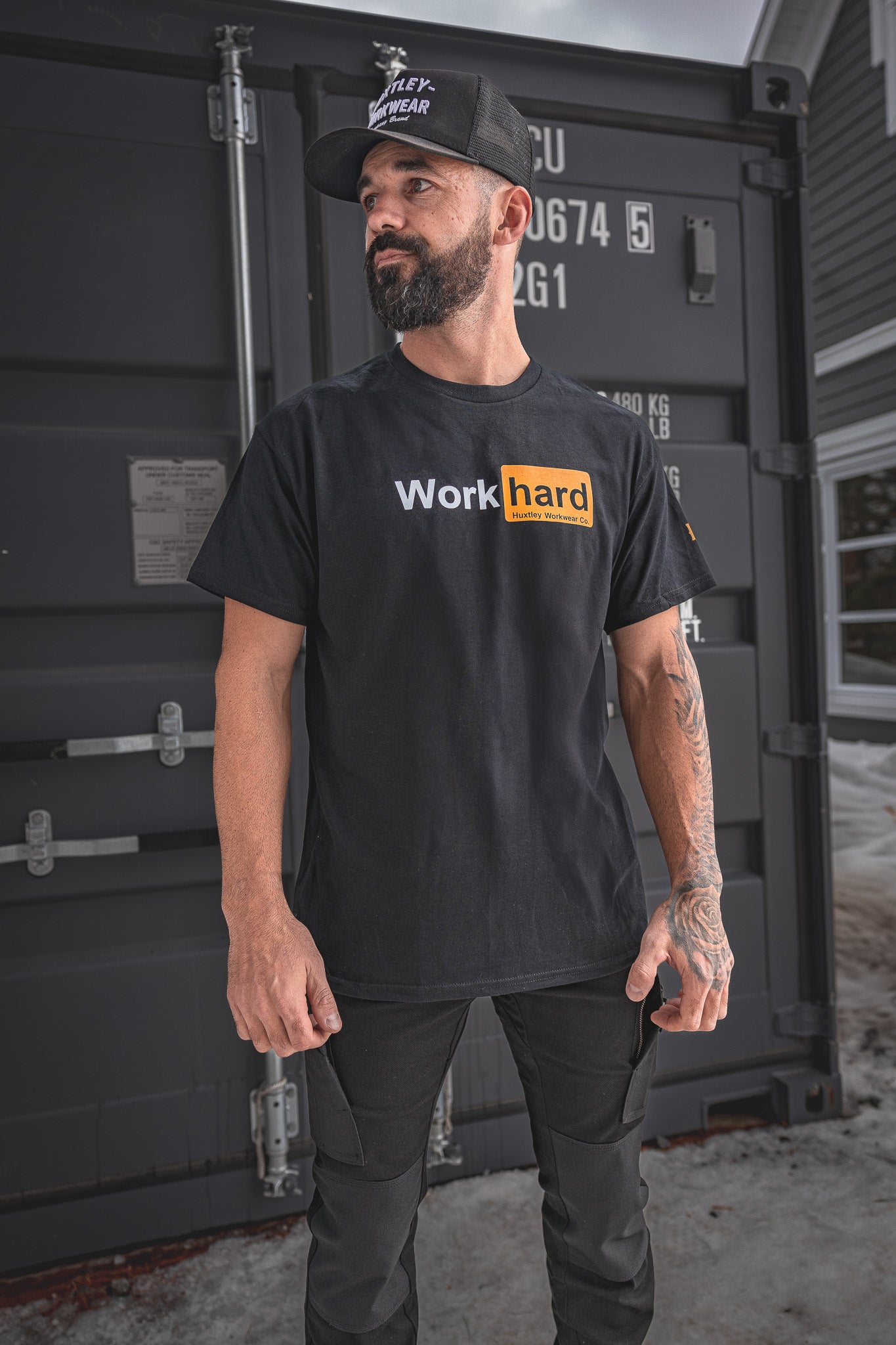 
                  
                    HX-891 "Work Hard" Tee
                  
                