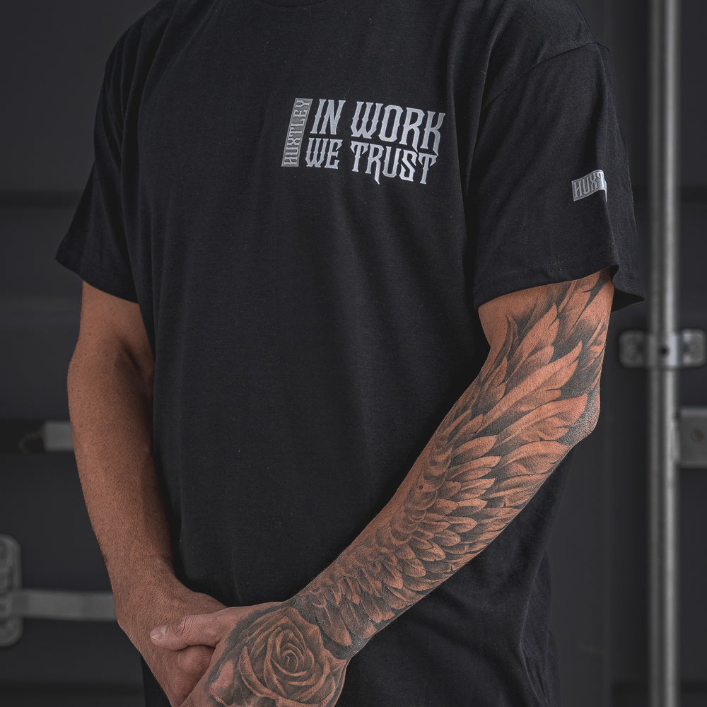 
                  
                    HX-891 "In Work We Trust" Tee
                  
                