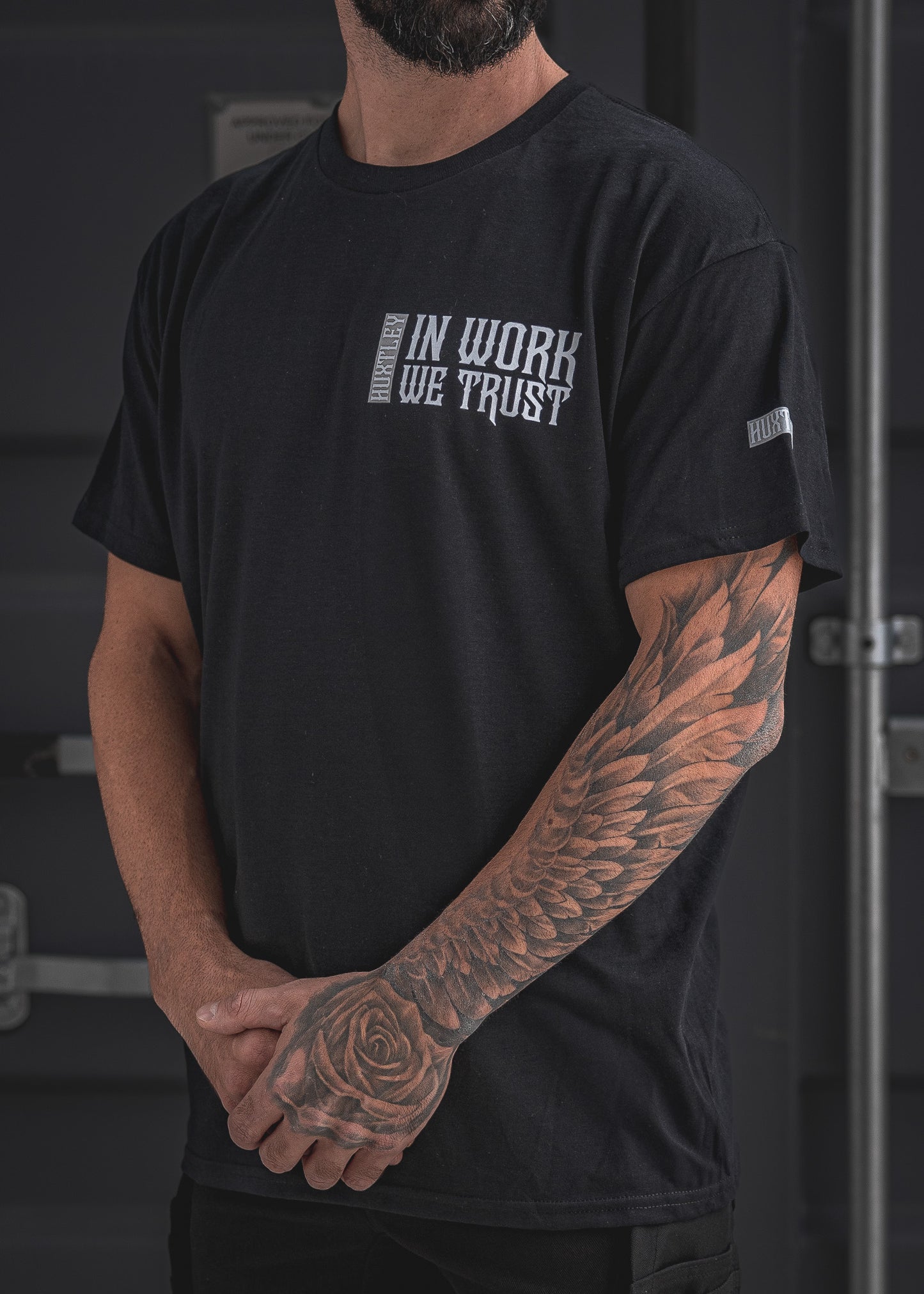 
                  
                    HX-891 "In Work We Trust" Tee
                  
                