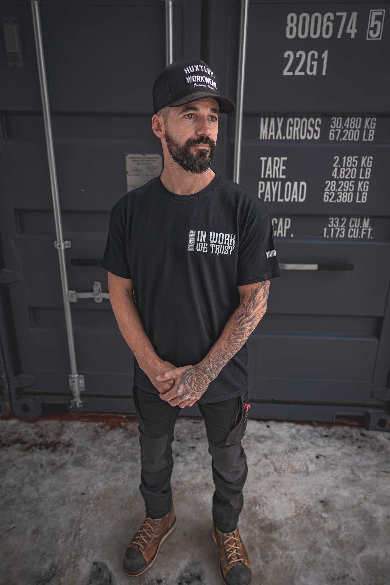 
                  
                    HX-891 "In Work We Trust" Tee
                  
                