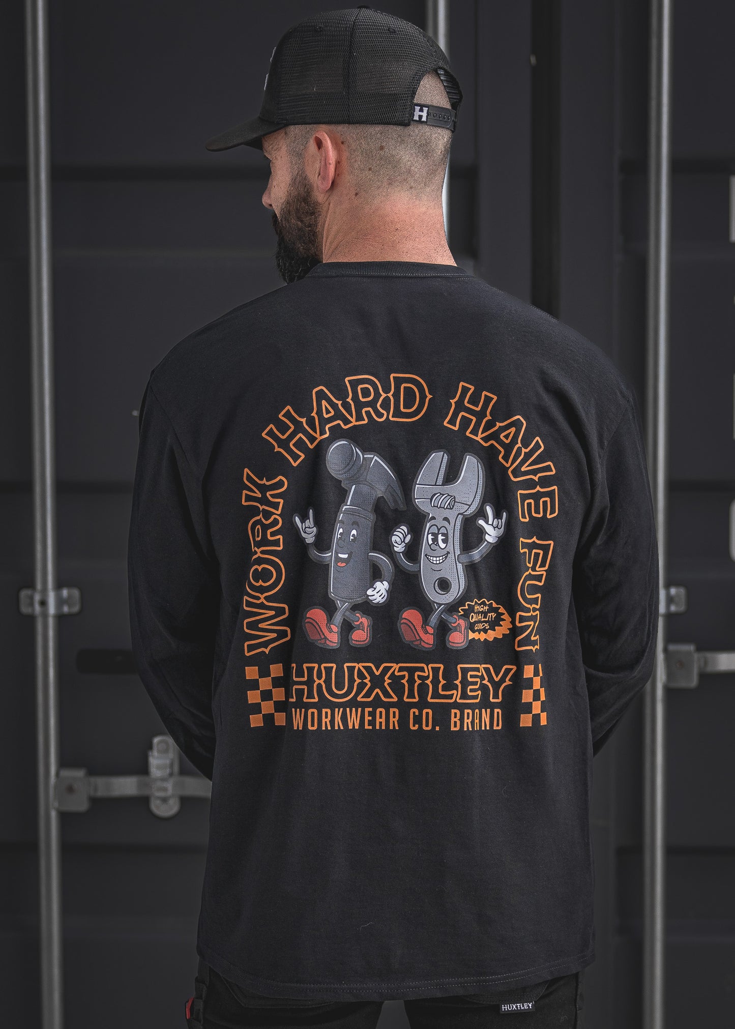 
                  
                    HX-226 "Work Hard Have Fun" L/S Tee
                  
                