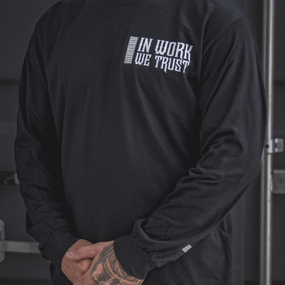 
                  
                    HX-226 "In Work We Trust" L/S Tee
                  
                