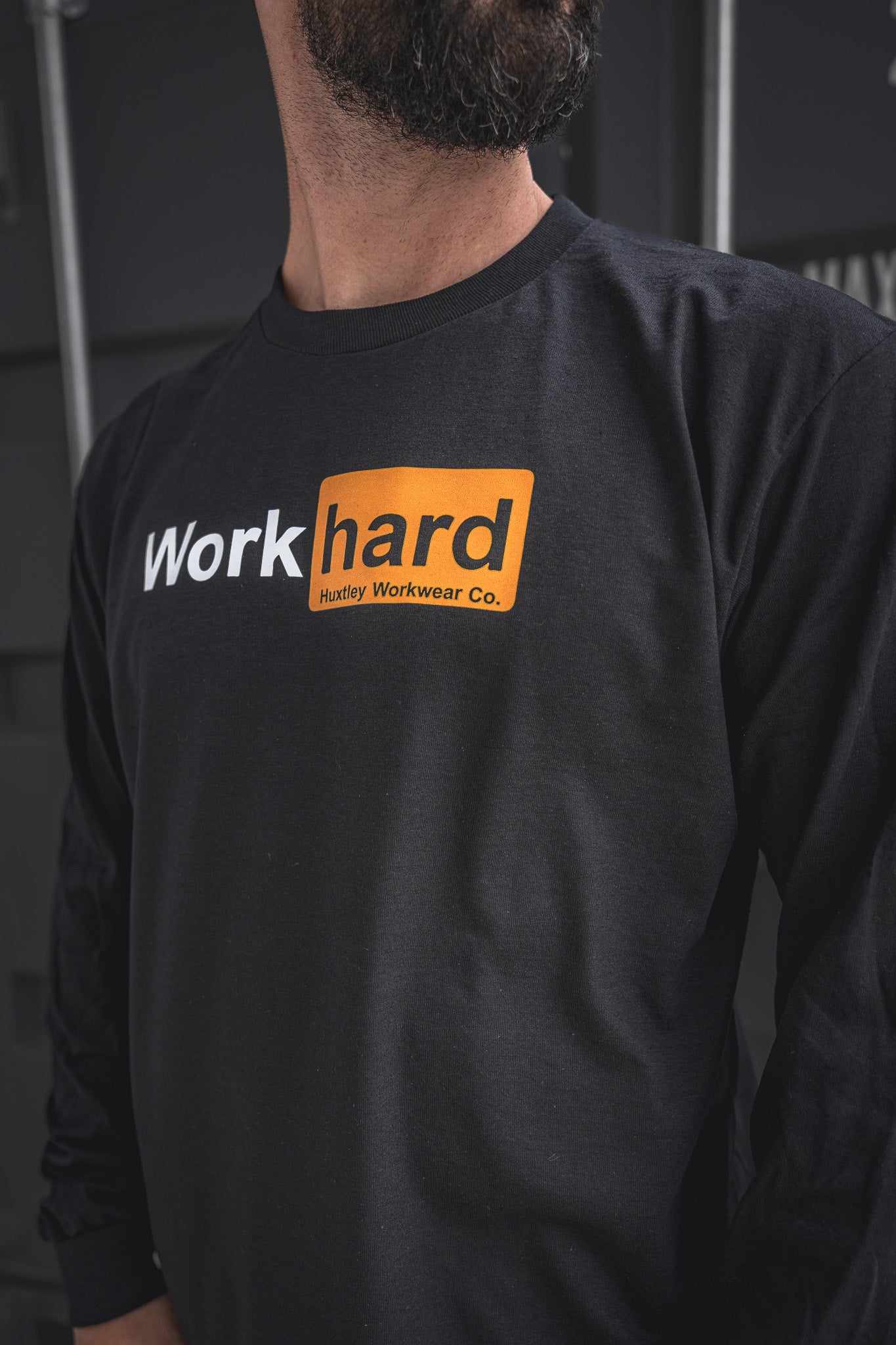 
                  
                    HX-226 L/S Tee "Work Hard"
                  
                