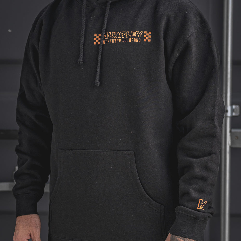 
                  
                    HX-717 Heavyweight Hoodie "Work Hard Have Fun"
                  
                