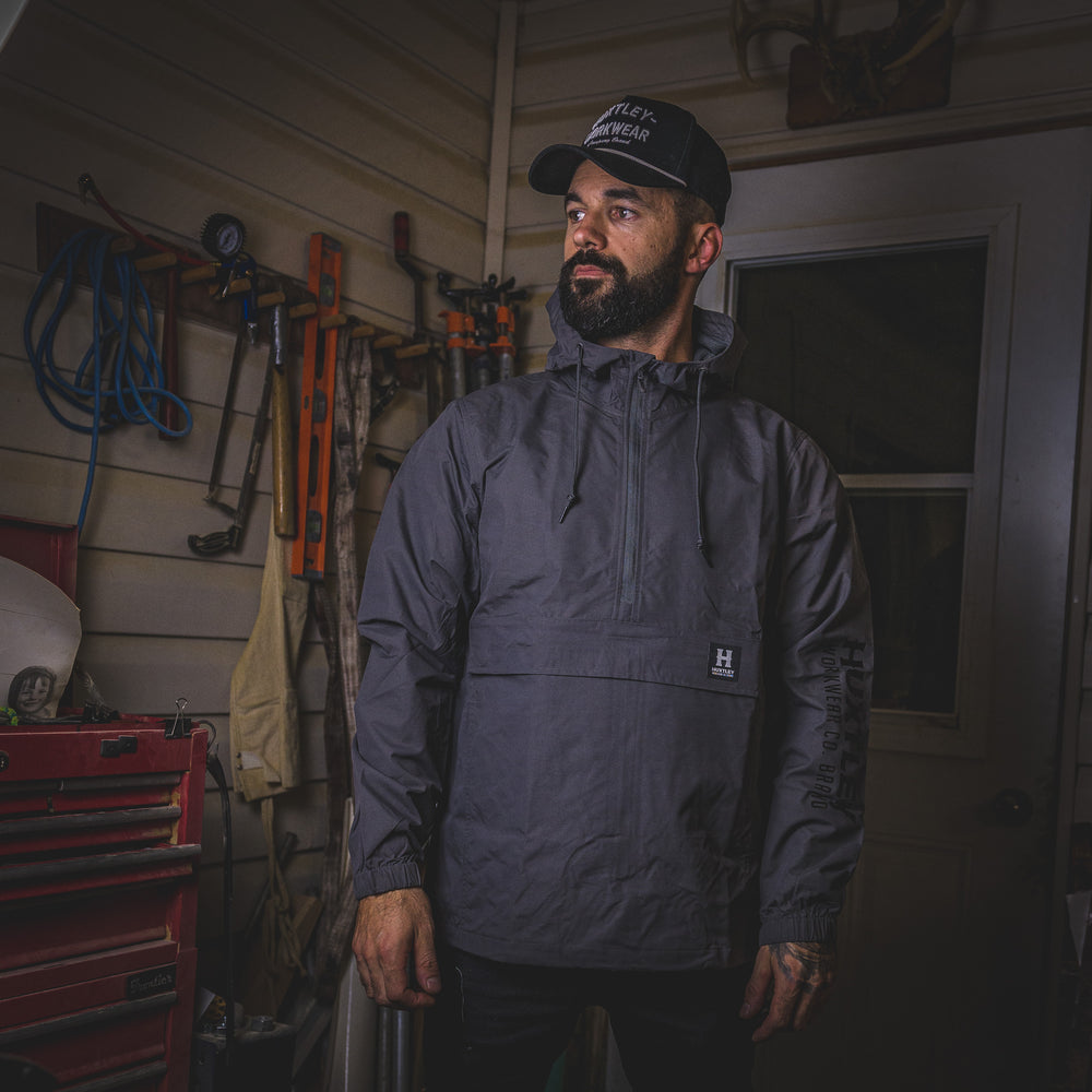 
                  
                    AK-245 Waterproof Anorak Gunmetal
                  
                