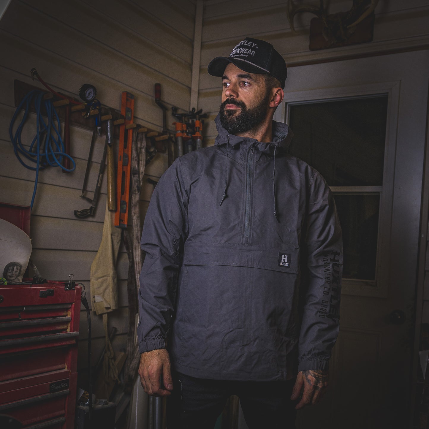 
                  
                    AK-245 Waterproof Anorak Gunmetal
                  
                