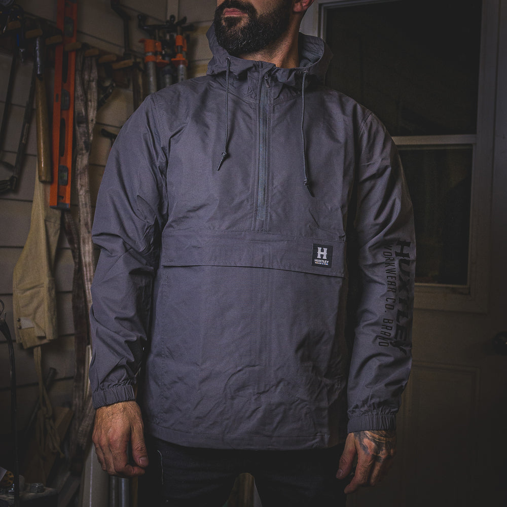 AK-245 Waterproof Anorak Gunmetal