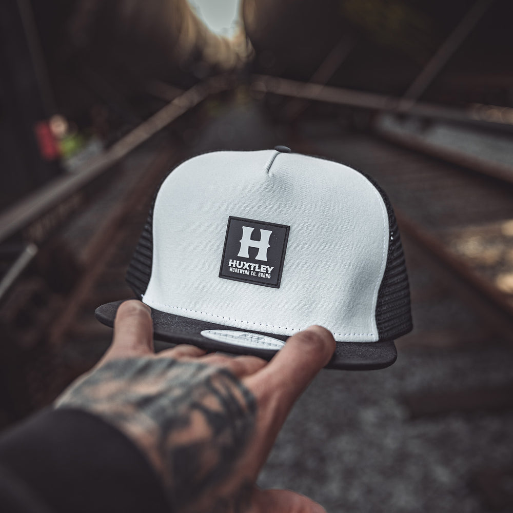 
                  
                    Classic Flat Bill Trucker White/ Black
                  
                