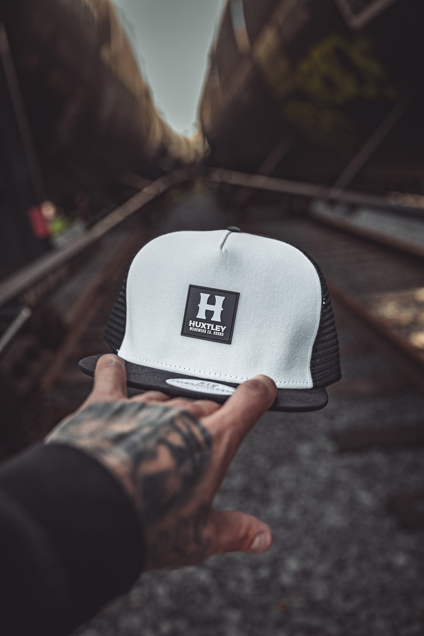 
                  
                    Classic Flat Bill Trucker White/ Black
                  
                