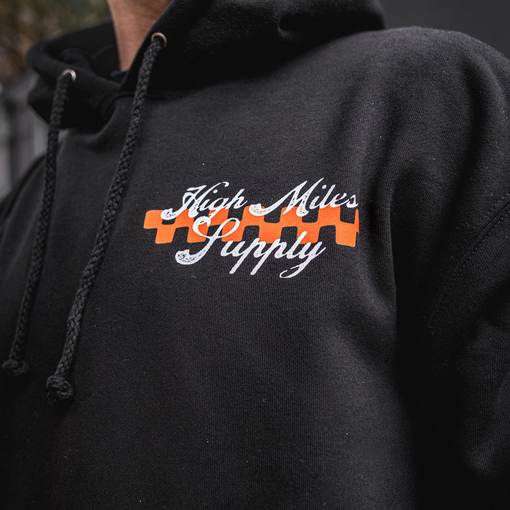 
                  
                    HX-717 Heavyweight Hoodie "High Miles Supply"
                  
                