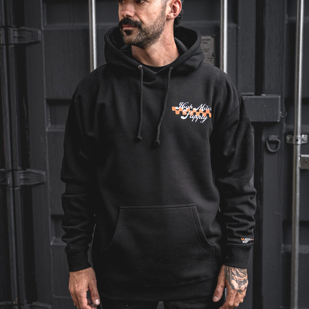 
                  
                    HX-717 Heavyweight Hoodie "High Miles Supply"
                  
                