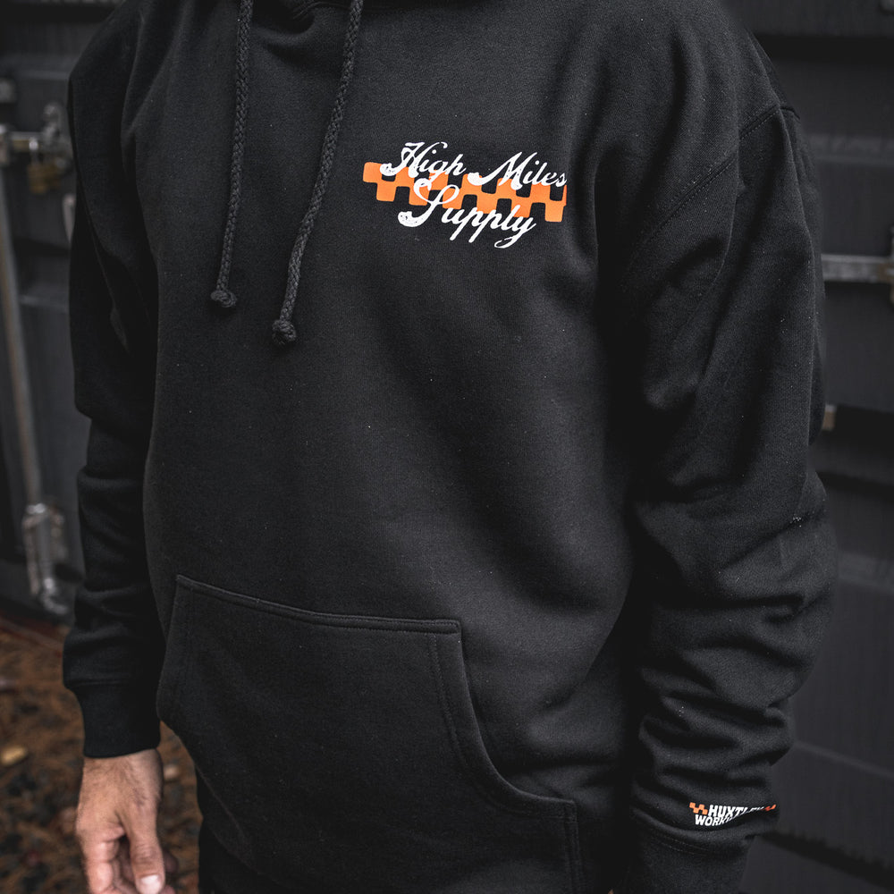 
                  
                    HX-717 Heavyweight Hoodie "High Miles Supply"
                  
                
