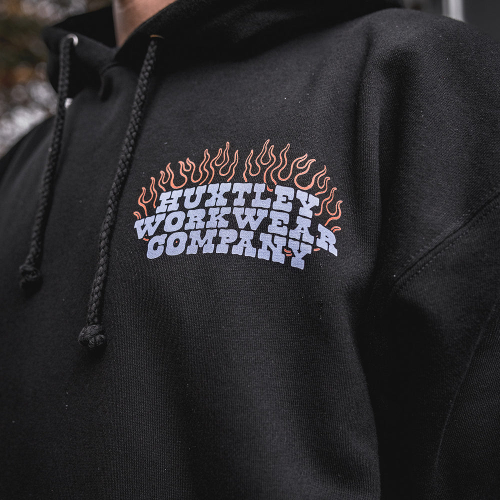
                  
                    HX-717 Heavyweight Hoodie "No Days Off"
                  
                