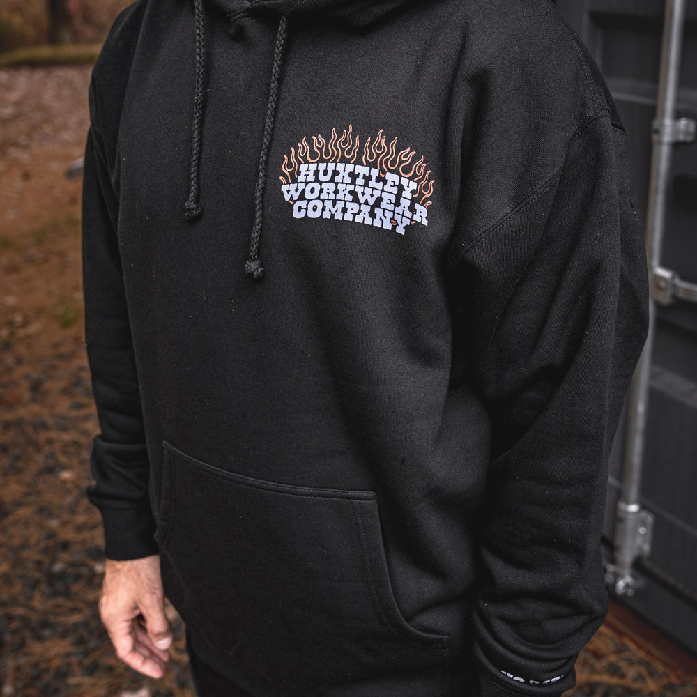 
                  
                    HX-717 Heavyweight Hoodie "No Days Off"
                  
                