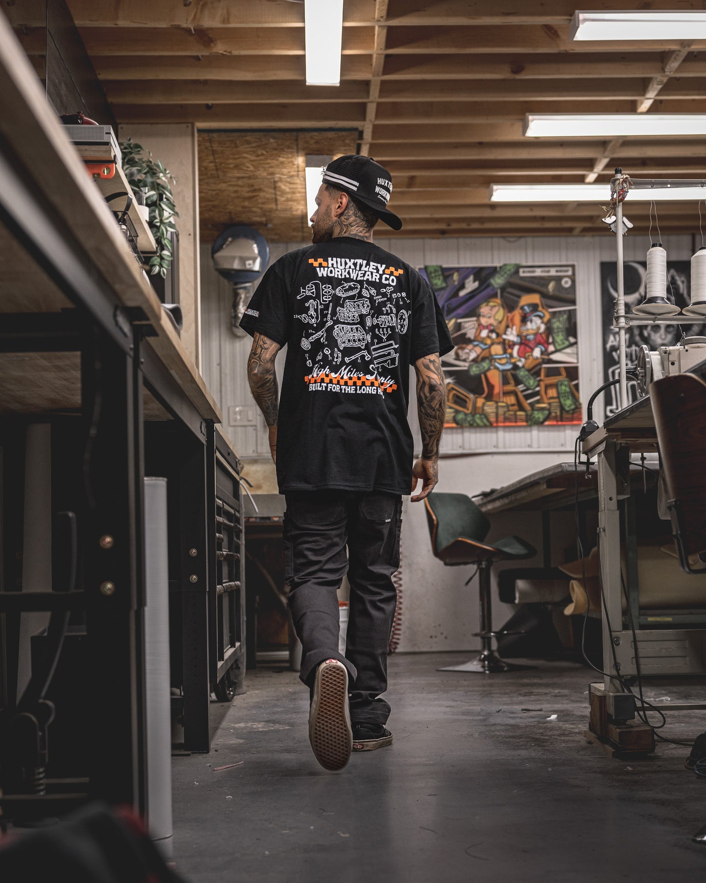 
                  
                    HX-891 "High Miles Supply" Tee
                  
                