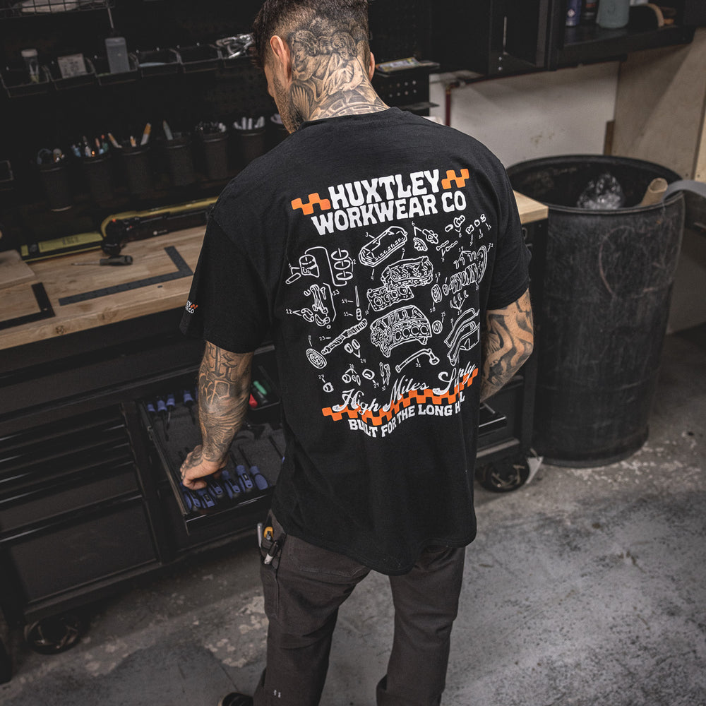 
                  
                    HX-891 "High Miles Supply" Tee
                  
                