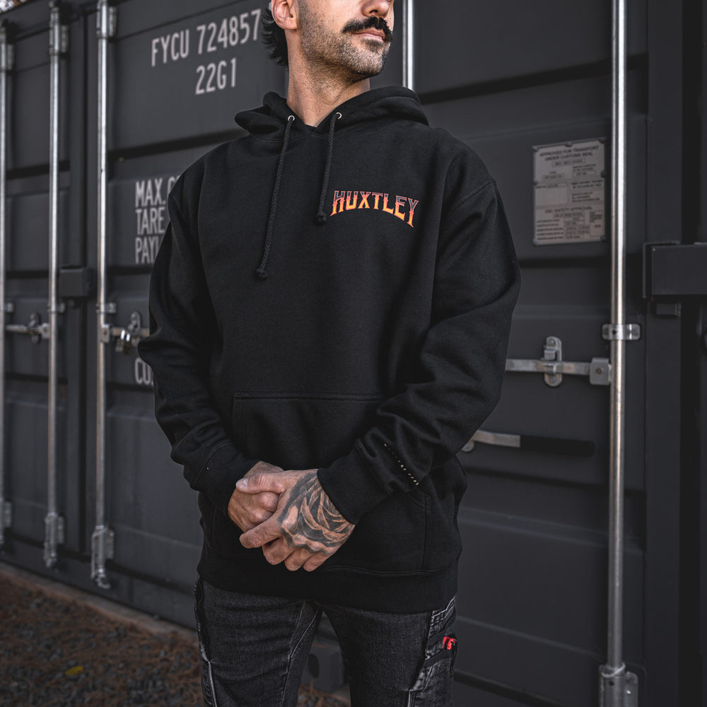 
                  
                    HX-717 Heavyweight Hoodie "Western Wear"
                  
                