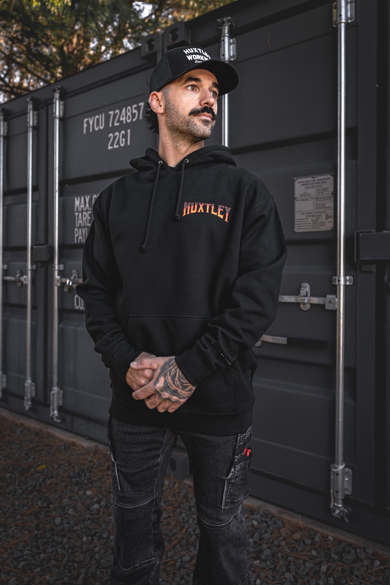 
                  
                    HX-717 Heavyweight Hoodie "Western Wear"
                  
                