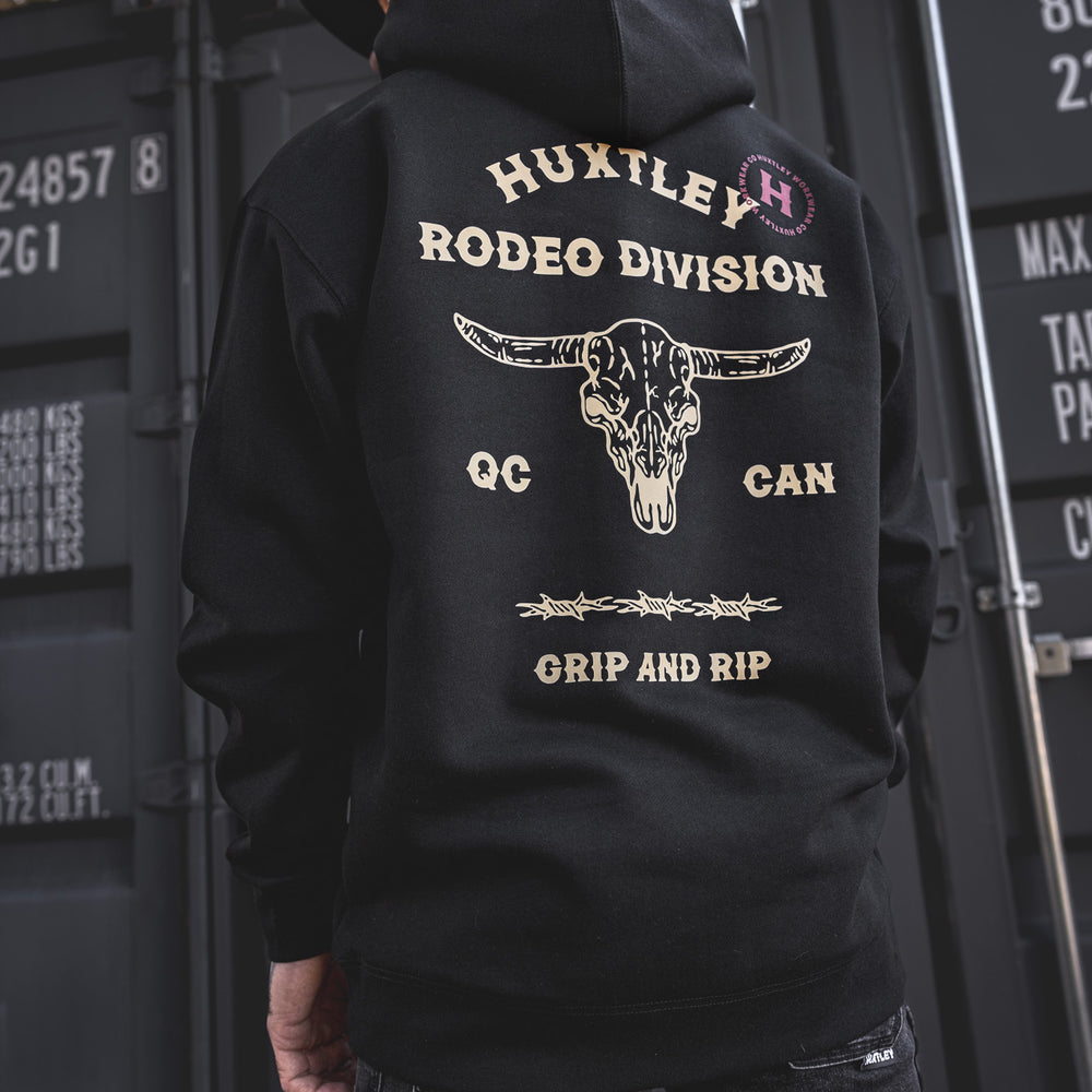
                  
                    HX-717 Heavyweight Hoodie "Rodeo Division" Black/ Sand
                  
                