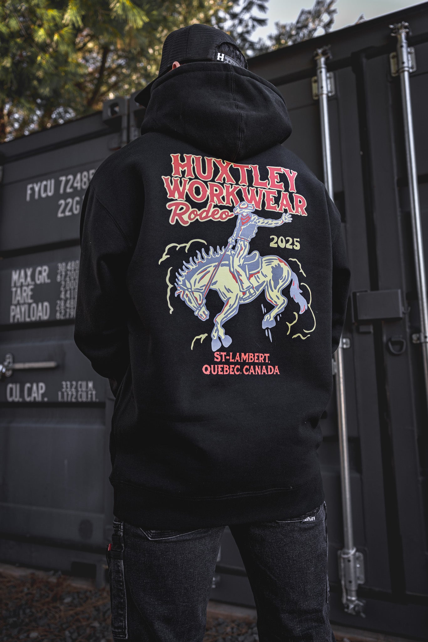 
                  
                    HX-717 Heavyweight Hoodie "Huxtley Rodeo"
                  
                