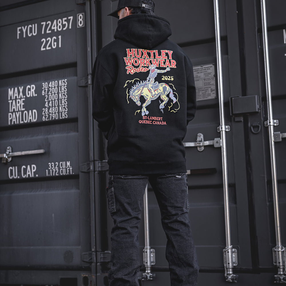 
                  
                    HX-717 Heavyweight Hoodie "Huxtley Rodeo"
                  
                