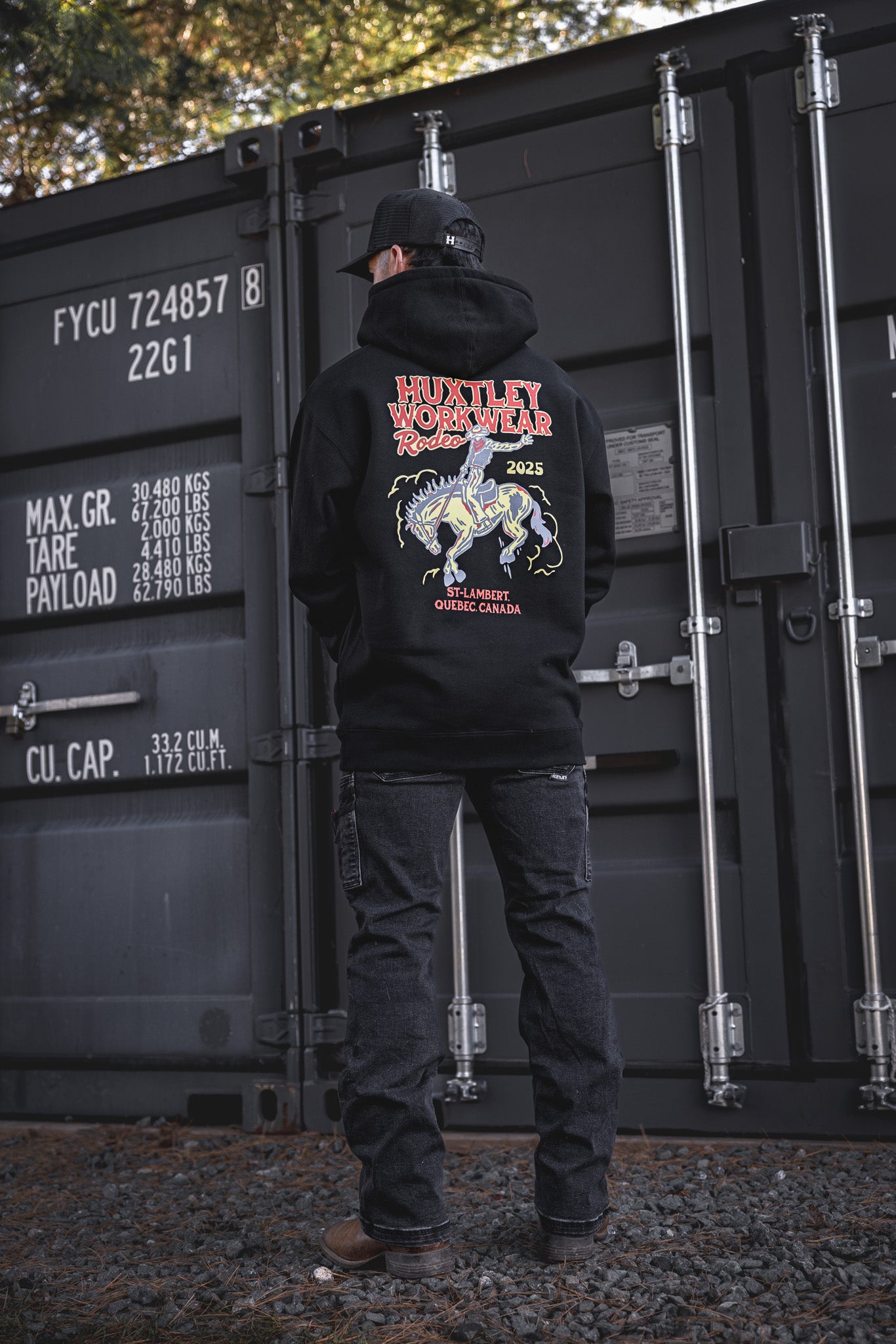 
                  
                    HX-717 Heavyweight Hoodie "Huxtley Rodeo"
                  
                