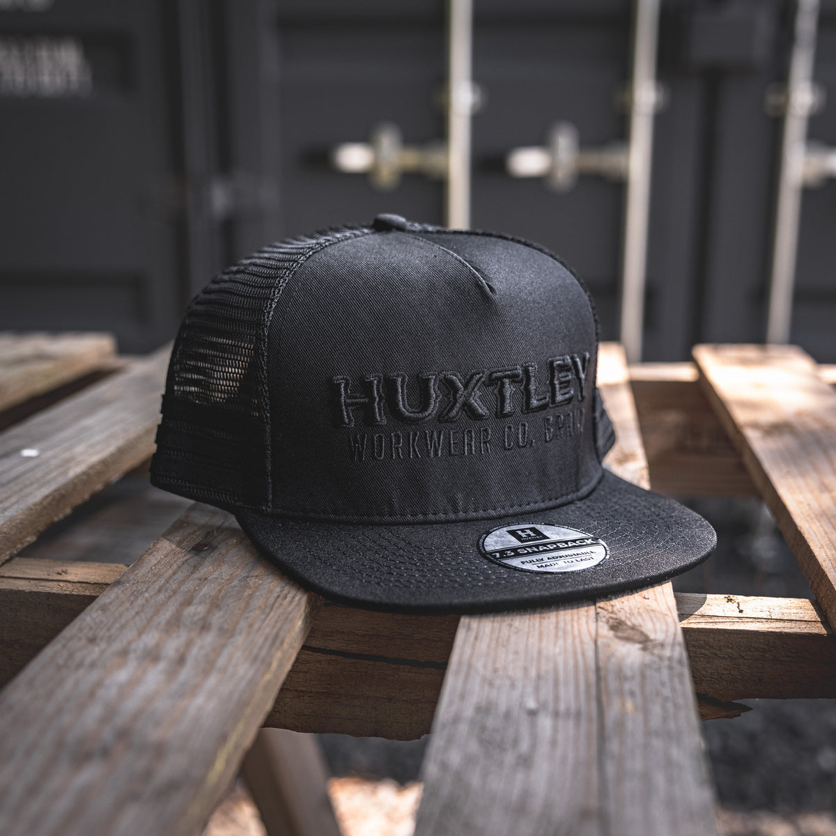 
                  
                    HS-37 "Workwear Co. Brand" Flat Bill Snapback Blackout
                  
                
