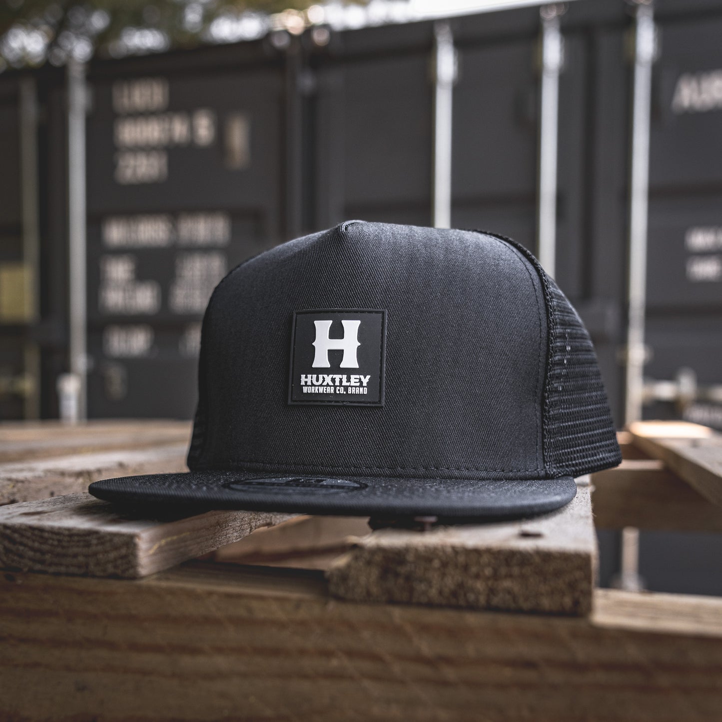 
                  
                    HS-37 "Workwear Co. Brand" Flat Bill Snapback Blackout
                  
                