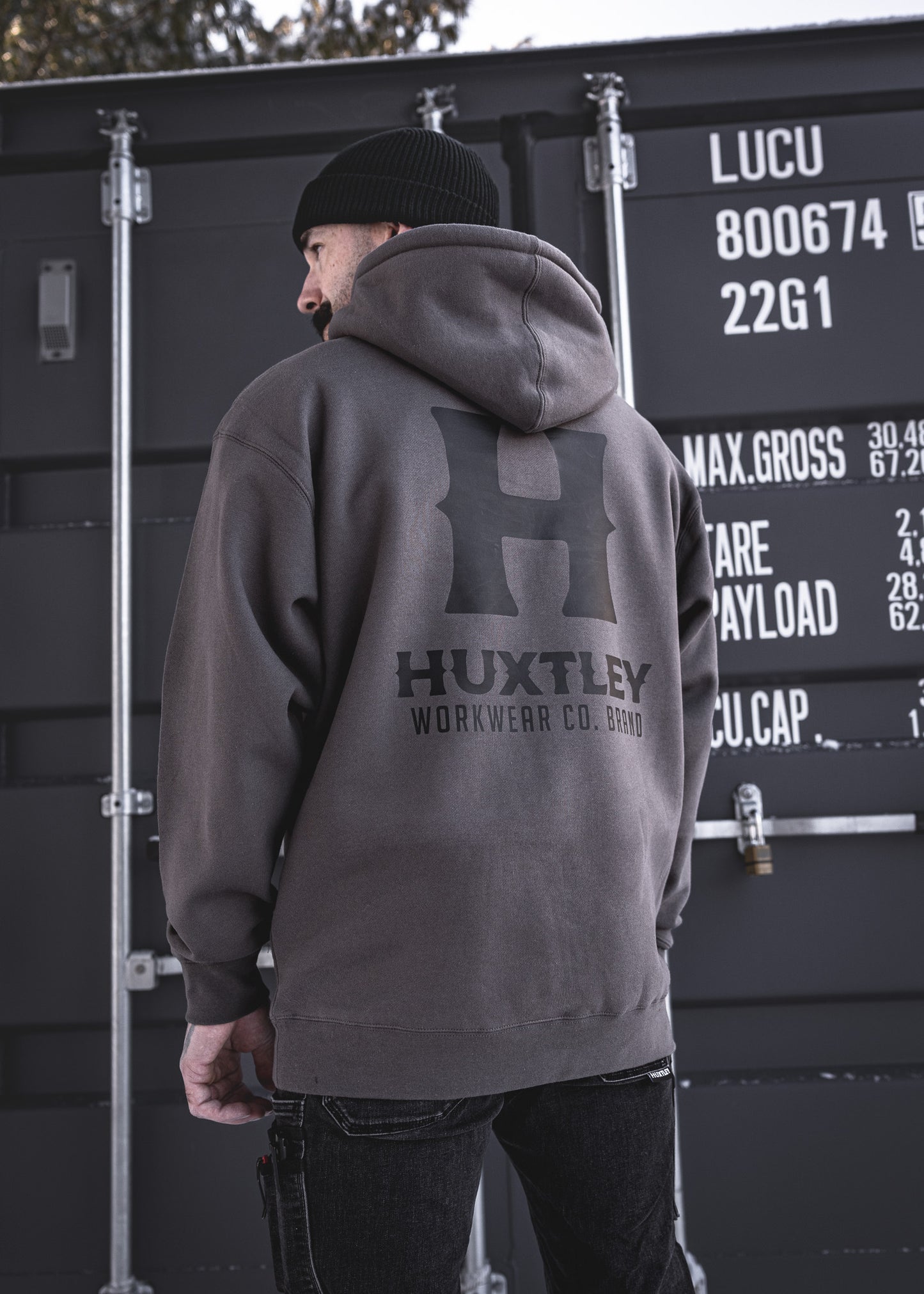 
                  
                    HX-717 Heavyweight Hoodie "Full Print" Gunmetal/ Black
                  
                
