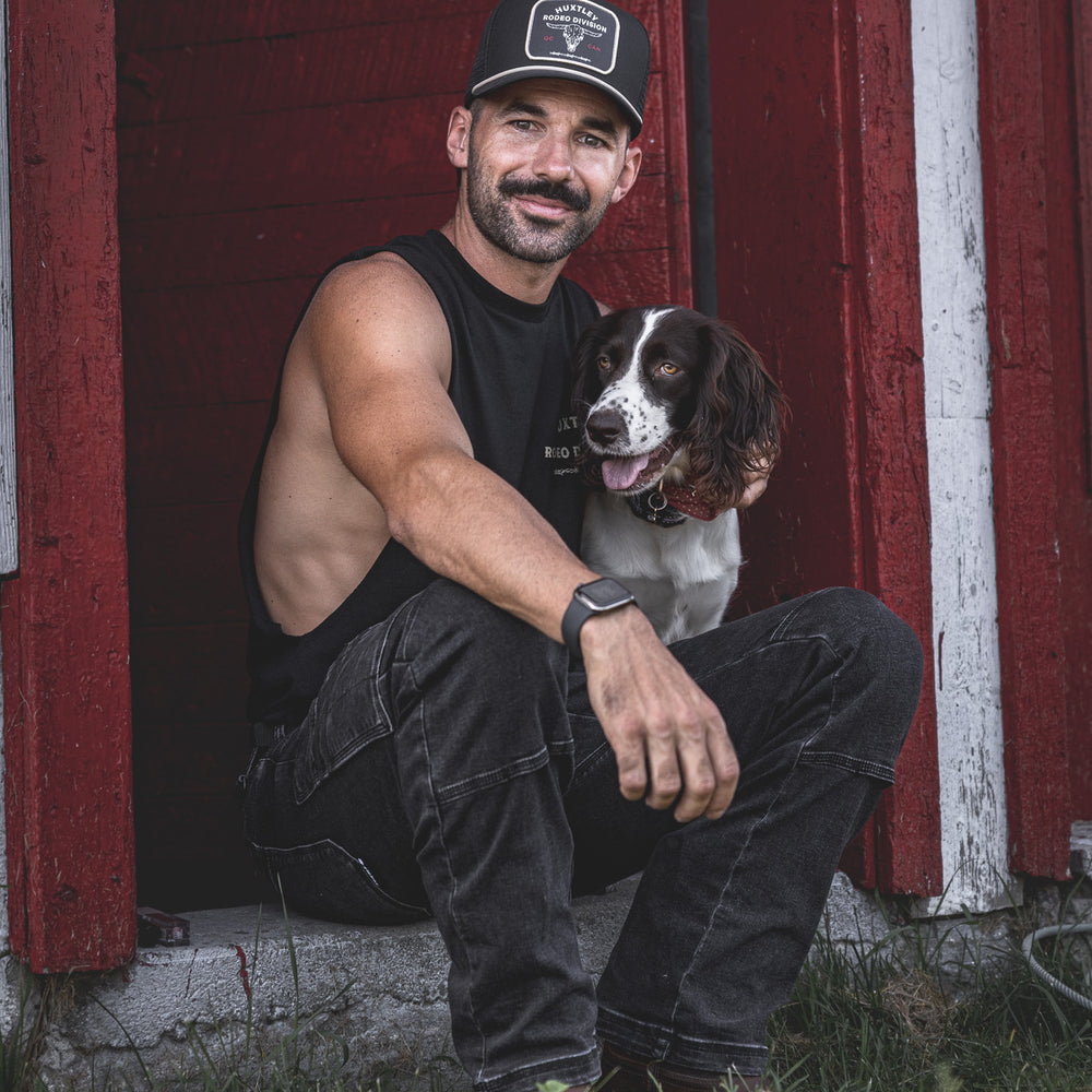 
                  
                    "Rodeo Division" Snapback Black/ Sand
                  
                