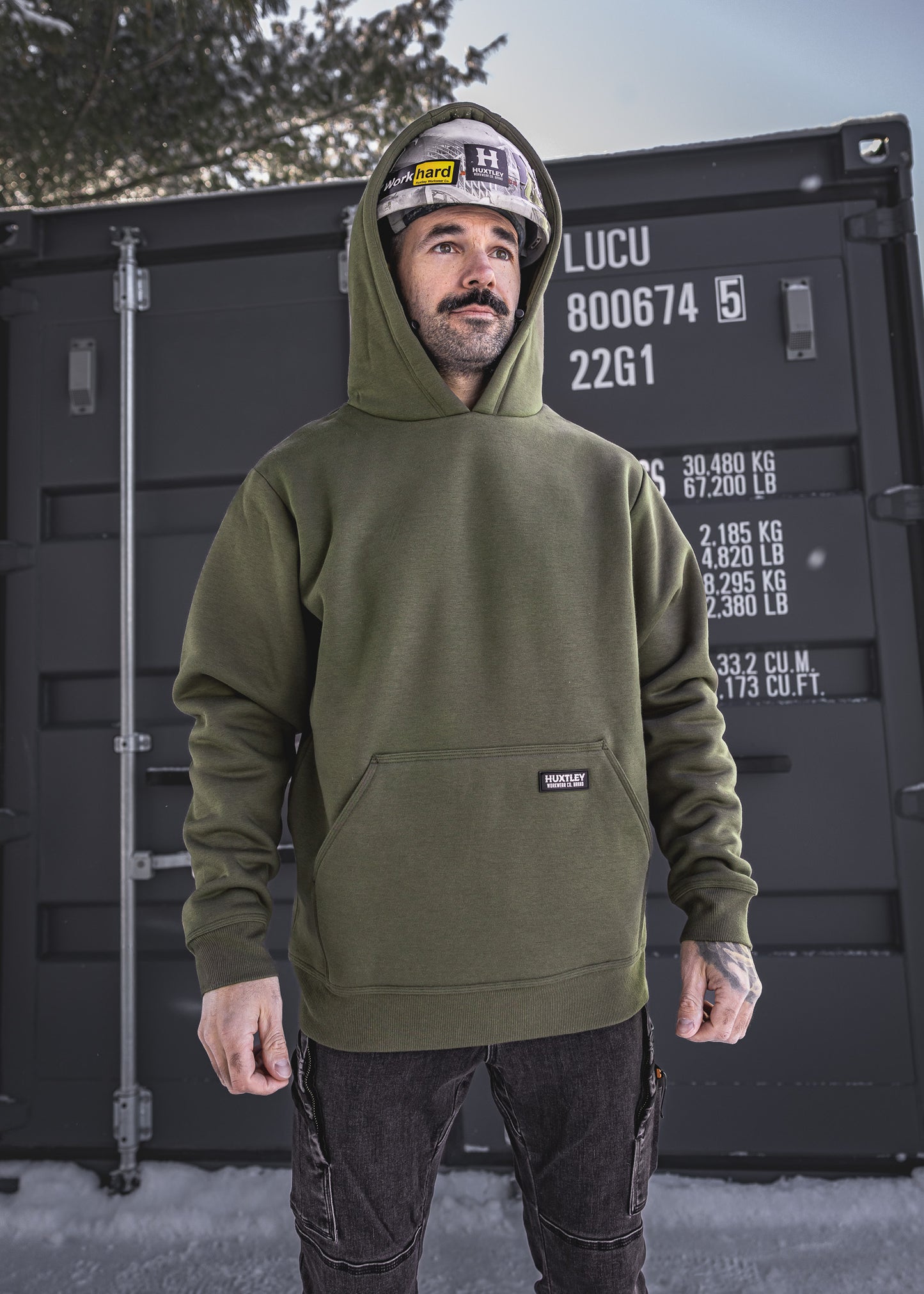 
                  
                    HX-727 Heavyweight Hoodie O.D. Green
                  
                
