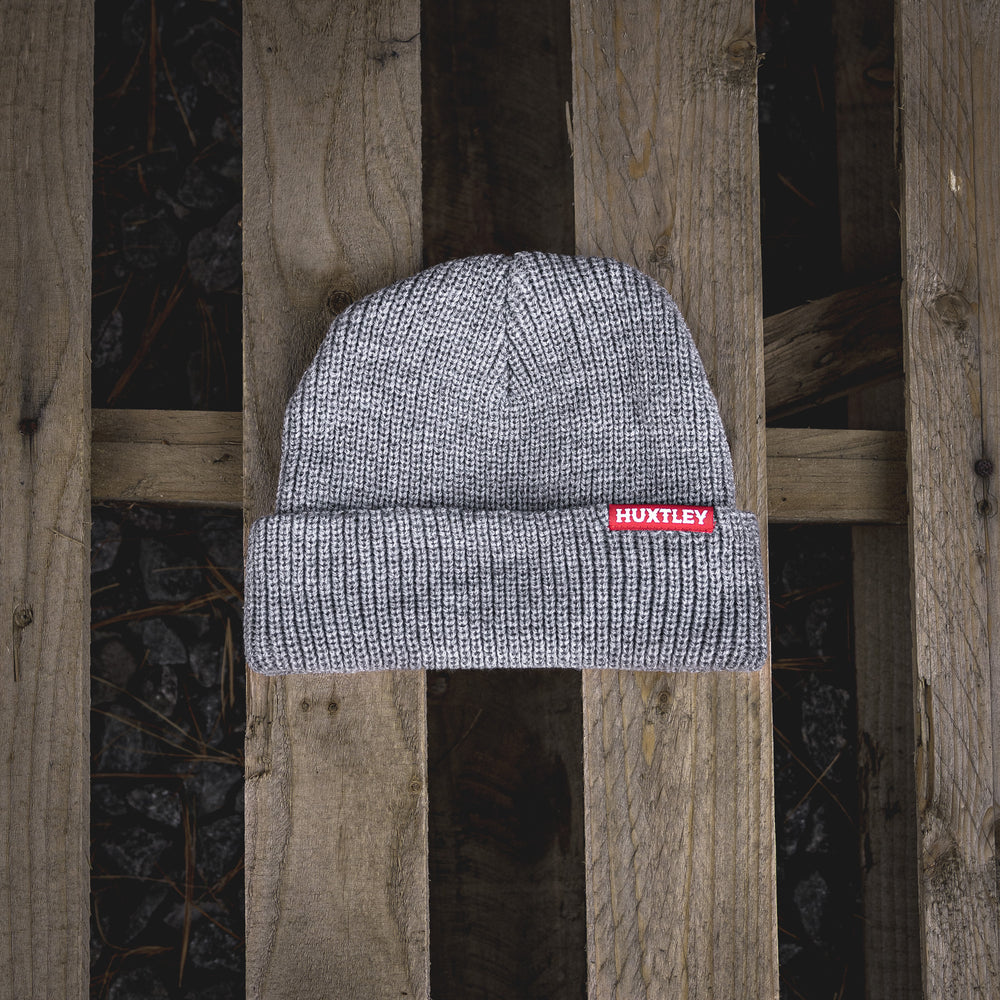 Fisherman Beanie Smoke/ Red