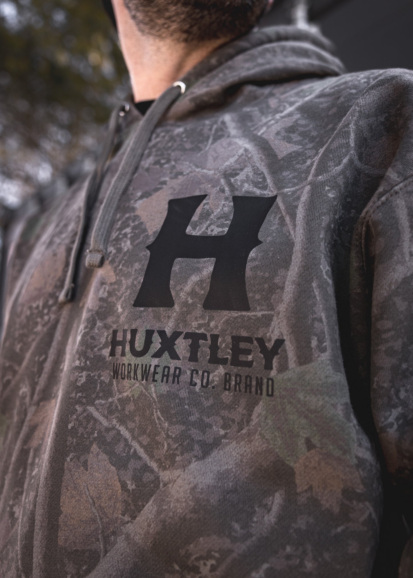 
                  
                    HX-717 Heavyweight Hoodie "Full Print" Darkwood Camo/ Black
                  
                
