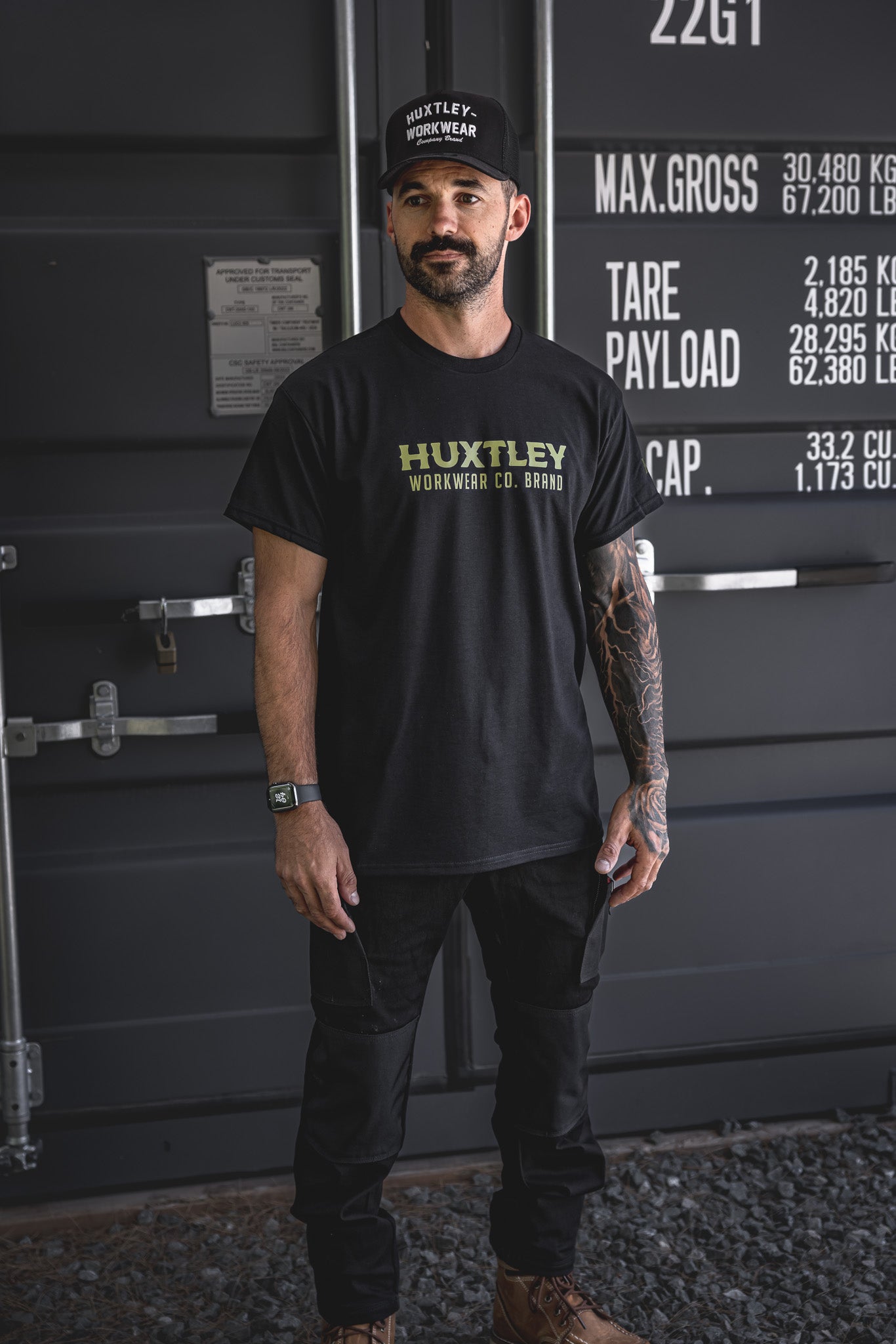 
                  
                    HX-891 Tee Black/ Olive
                  
                