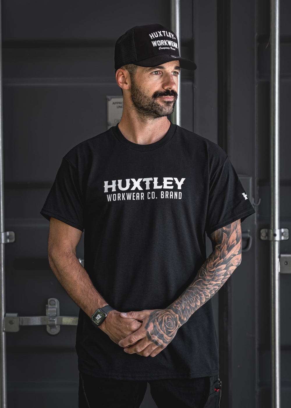 HX-891 Tee Black/ White