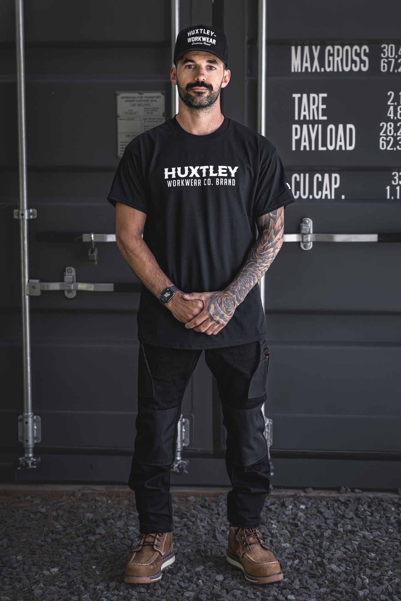 
                  
                    HX-891 Tee Black/ White
                  
                